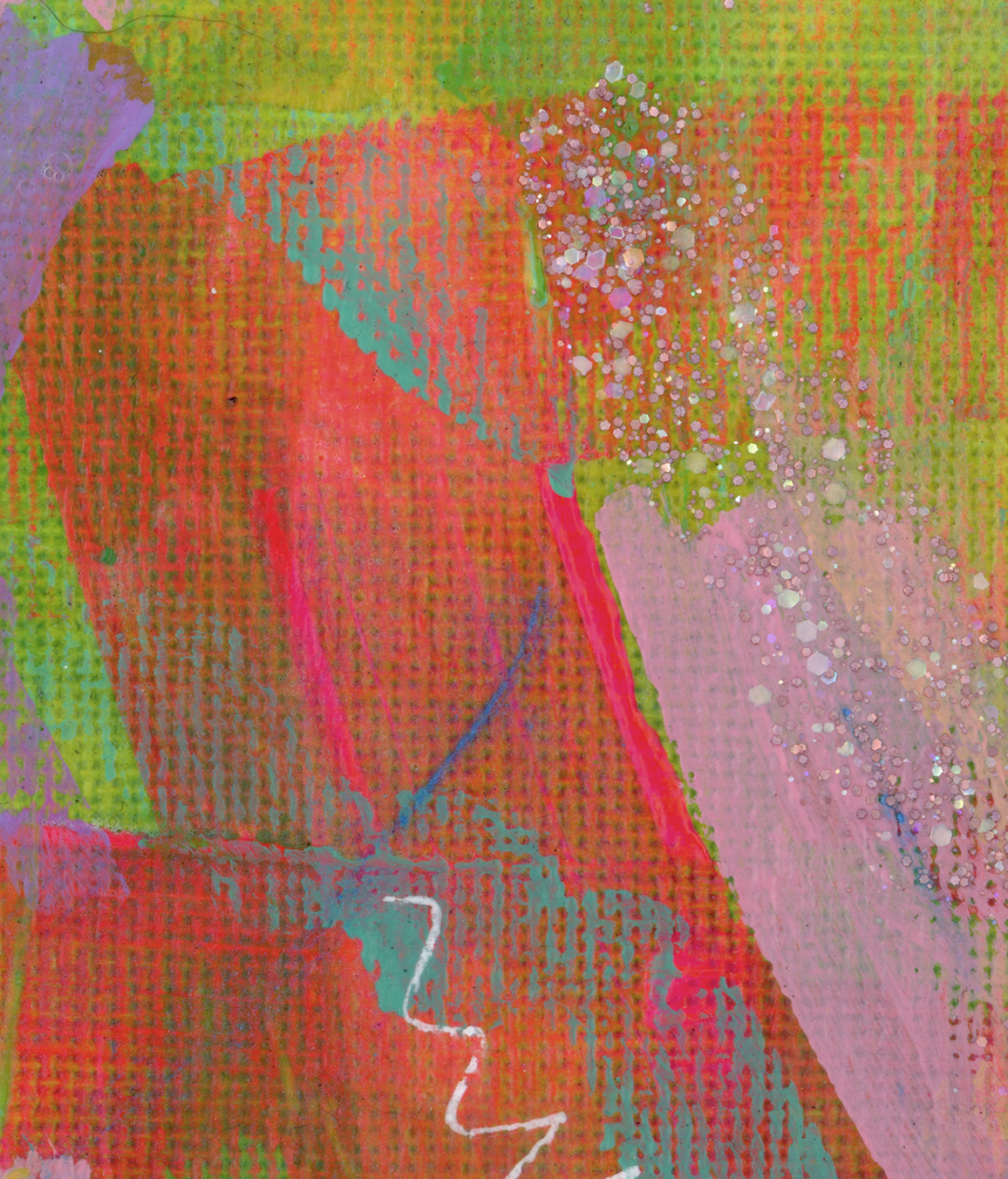 "The Chaos in My Breath" — Original Painting