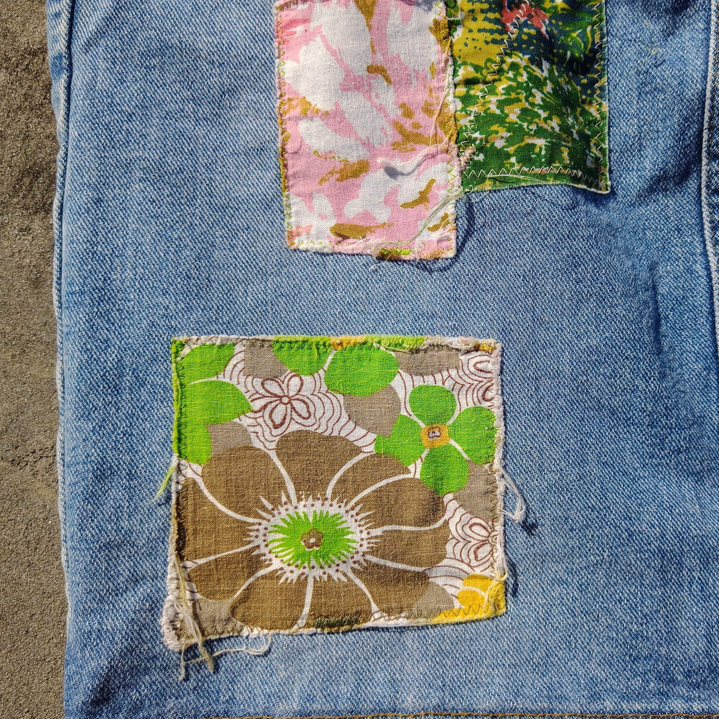 Upcycled Vintage 90s l.e.i. Denim Mini Skirt - Women's 12