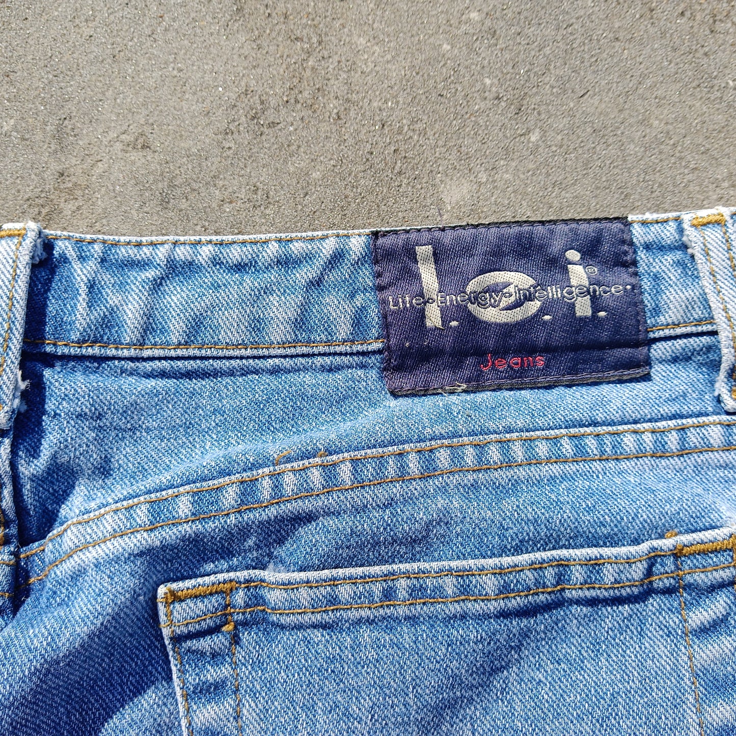 Upcycled Vintage 90s l.e.i. Denim Mini Skirt - Women's 12