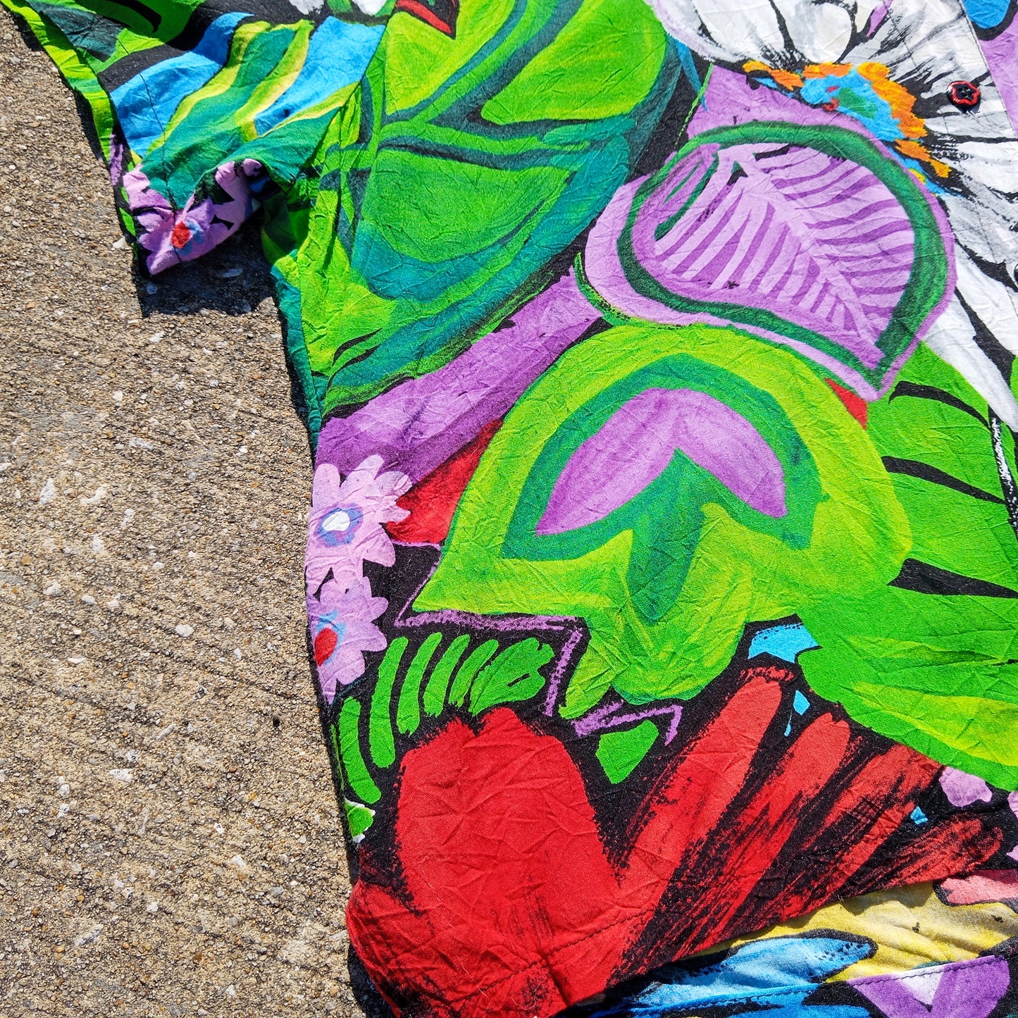True Vintage Jam's World Hawaiian Blouse - Women's Extra Large