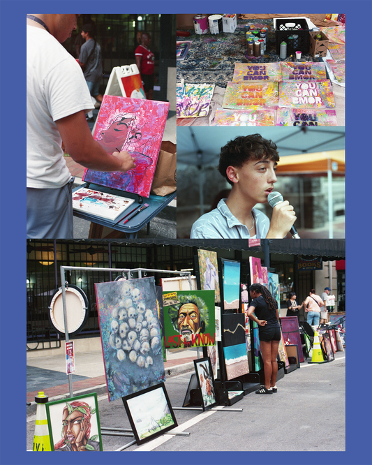 Jacksonville Art Walk August 2026 Photos on 35mm Film