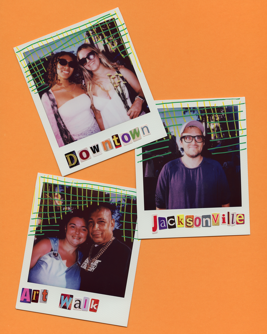 Polaroid Photos From Jacksonville Art Walk