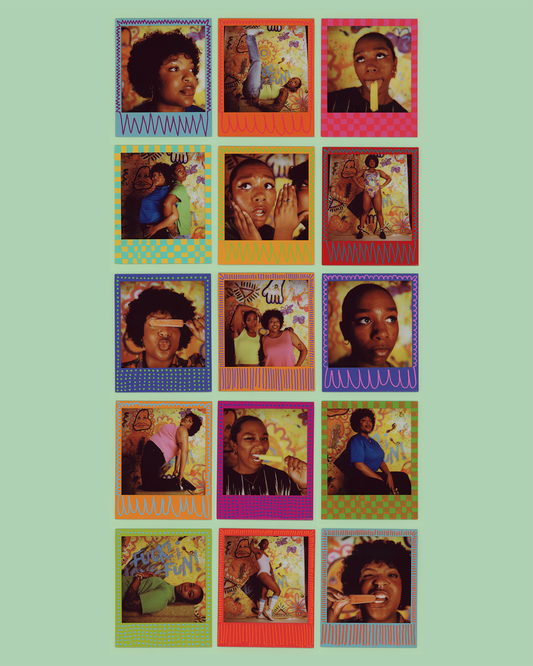 Lea and Nhari on Color Frames