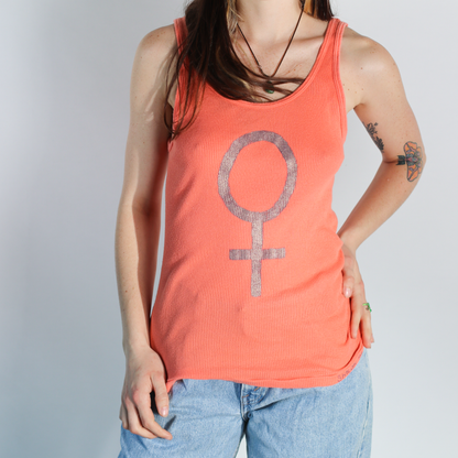 Hand Painted Venus Tank Top - Women's Large