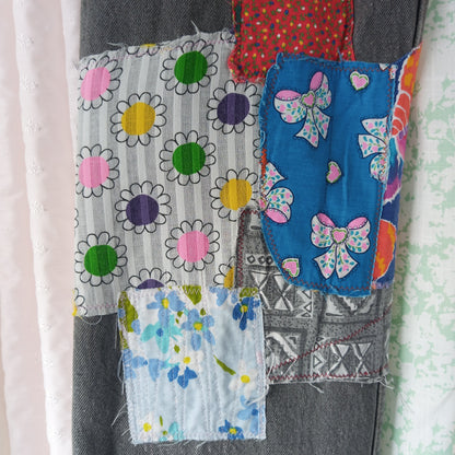 Patchwork Vintage Levi's 501 Straight Leg Jeans - Men's 31"