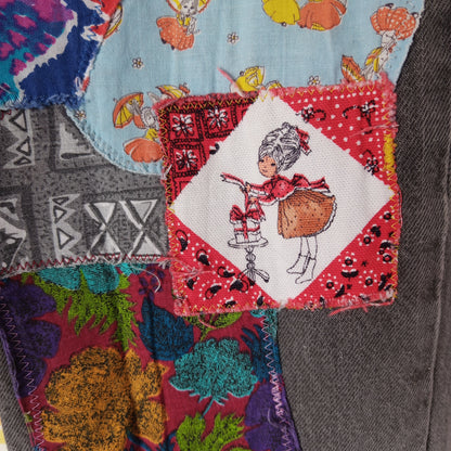 Patchwork Vintage Levi's 501 Straight Leg Jeans - Men's 31"