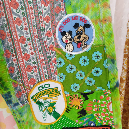 Patchwork Vintage Levi's 501 Straight Leg Jeans - Men's 31"