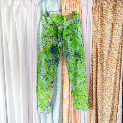 Patchwork Vintage Levi's 501 Straight Leg Jeans - Men's 31"