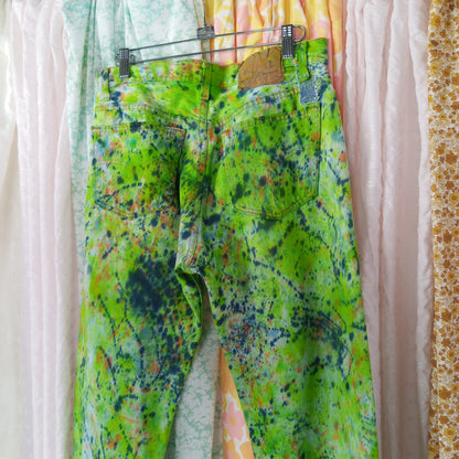 Patchwork Vintage Levi's 501 Straight Leg Jeans - Men's 31"