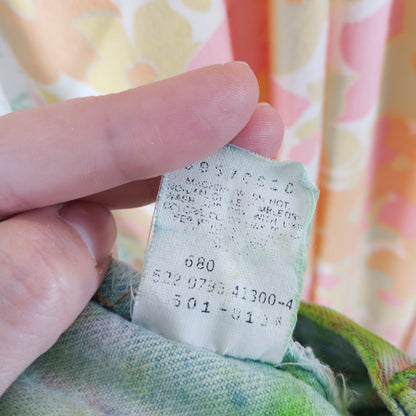 Patchwork Vintage Levi's 501 Straight Leg Jeans - Men's 31"