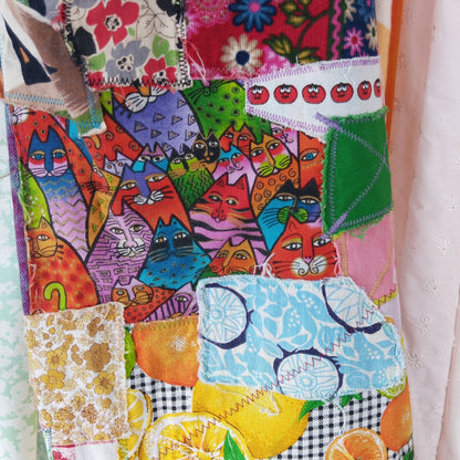 Patchwork Vintage 70s Flare Bell Bottom Jeans - Men's 28"