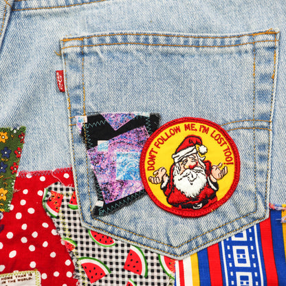 Patchwork Vintage Levi's 560 Loose Fit Shorts - Men's 34"