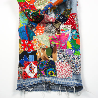 Patchwork Vintage Levi's 560 Loose Fit Shorts - Men's 34"