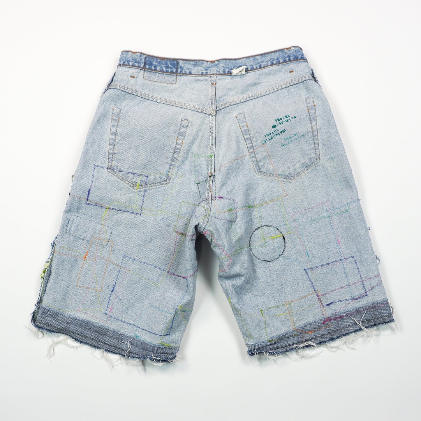 Patchwork Vintage Levi's 560 Loose Fit Shorts - Men's 34"