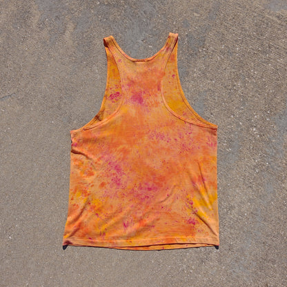 Upcycled Vintage Hand Dyed Nike Tank Top - Men's Medium