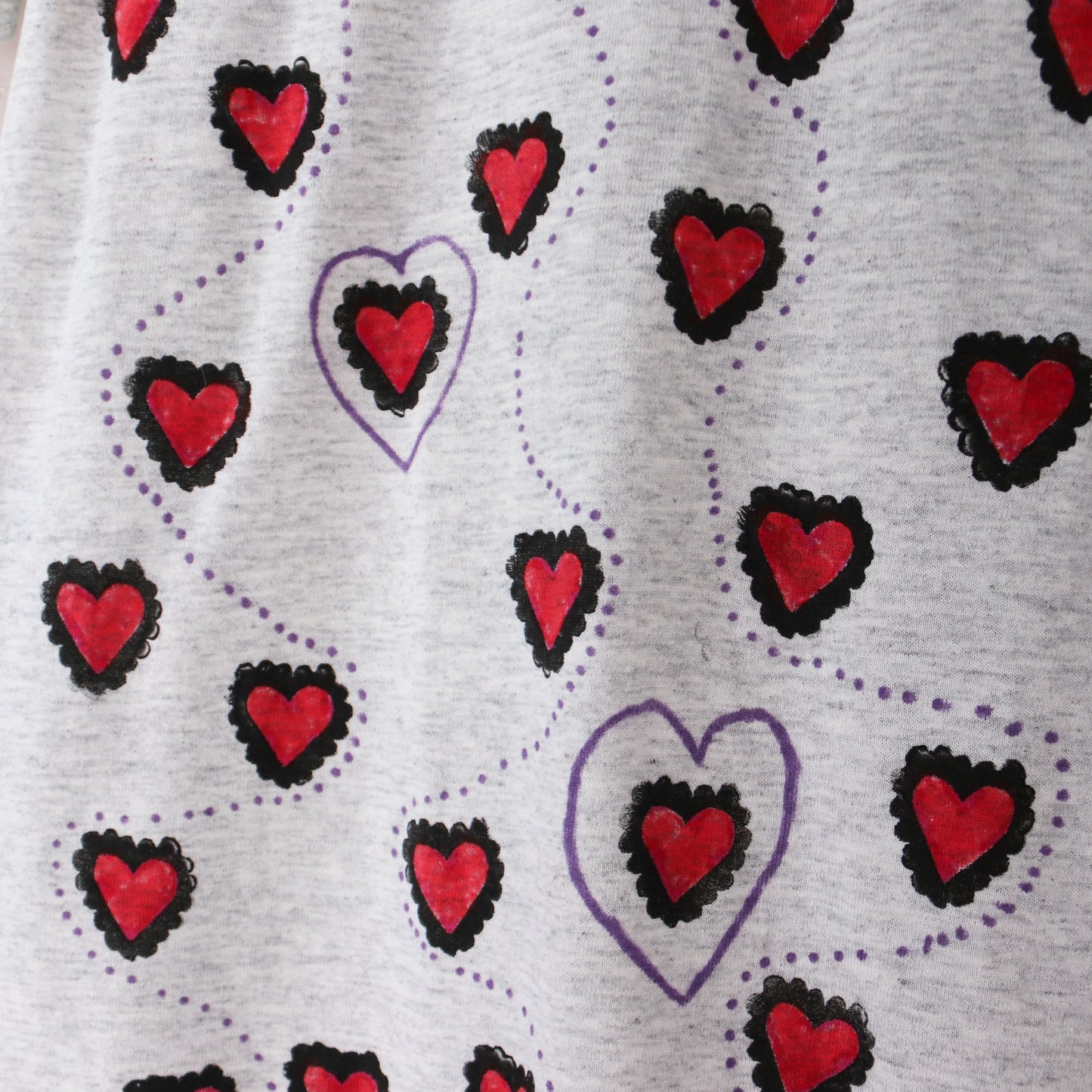 Block Printed Vintage T-shirt - Men's Medium