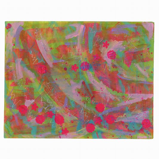 "The Chaos in My Breath" — Original Painting