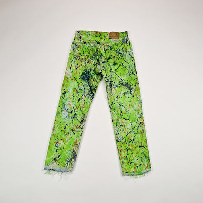 Patchwork Vintage Levi's 501 Straight Leg Jeans - Men's 31"