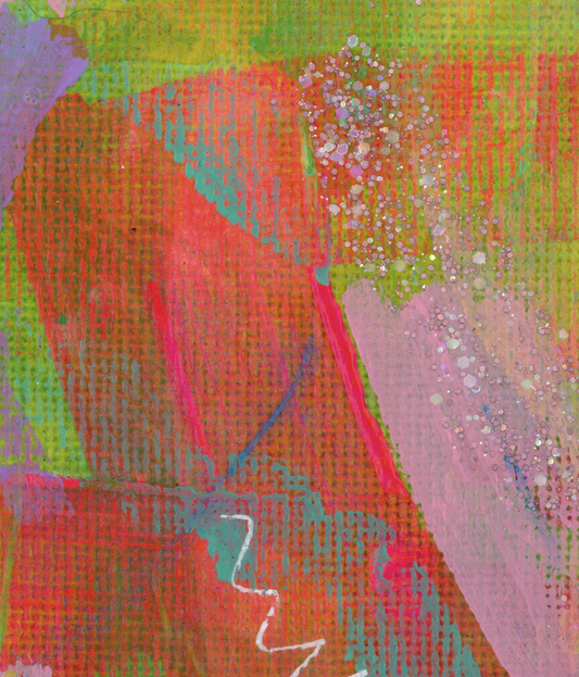 "The Chaos in My Breath" — Original Painting