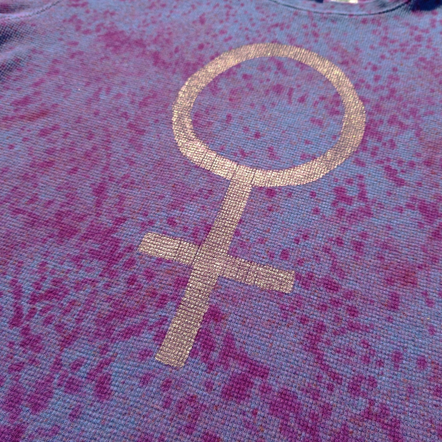 Upcycled Vintage VENUS Feminist T-Shirt - Women's